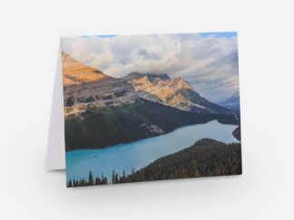 Peyto Lake Card - 5.5” x 4” Blank